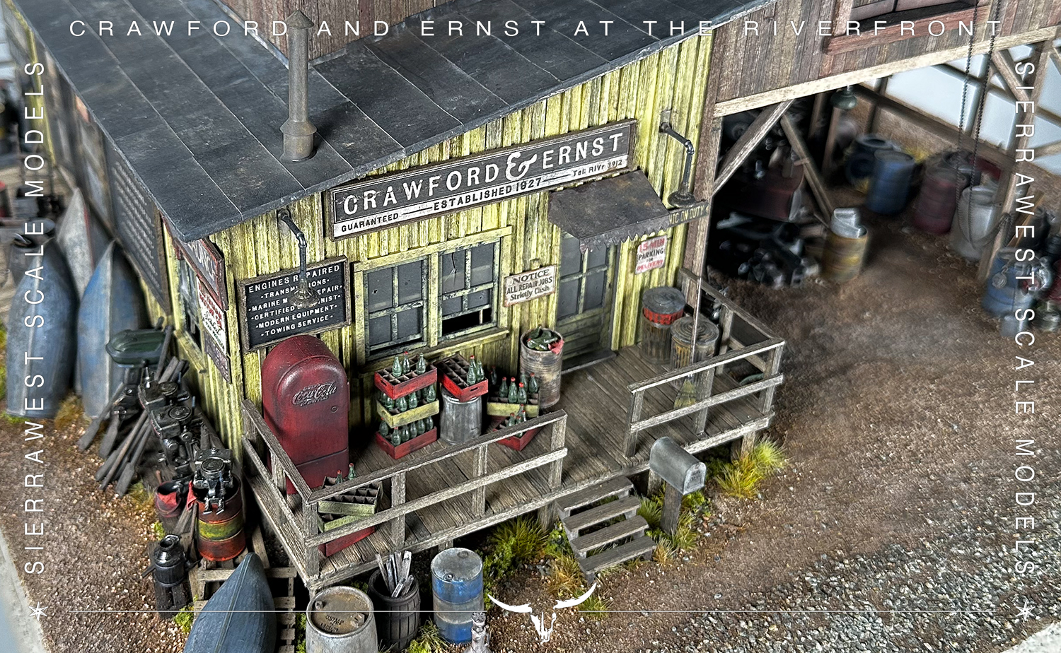 SierraWest Scale Models Crawford and Ernst at the Riverfront